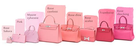 hermes rose sakura vs rose confetti|hermes pink colors.